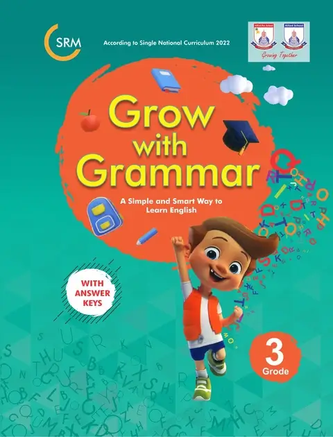 Grade 3 Grow With Grammar with answer keys Grow with Grammar - Book Cover - Grade 3